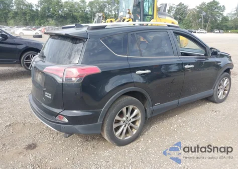 2016 Toyota Rav4 Hybrid Limited из США, поврежденный, VIN JTMDJREV2GD033804